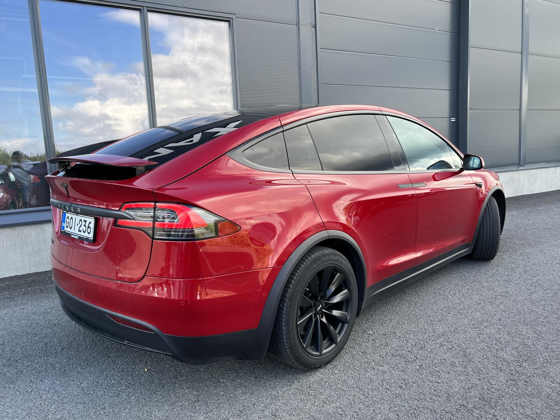 Tesla Model X 75 D 3,99% rahoitus ** Vetokoukku | 2x aluvanteet | EAP | CCS | Adapt.vakkari | P.kamera | Akkutakuu 12/2025 asti | full