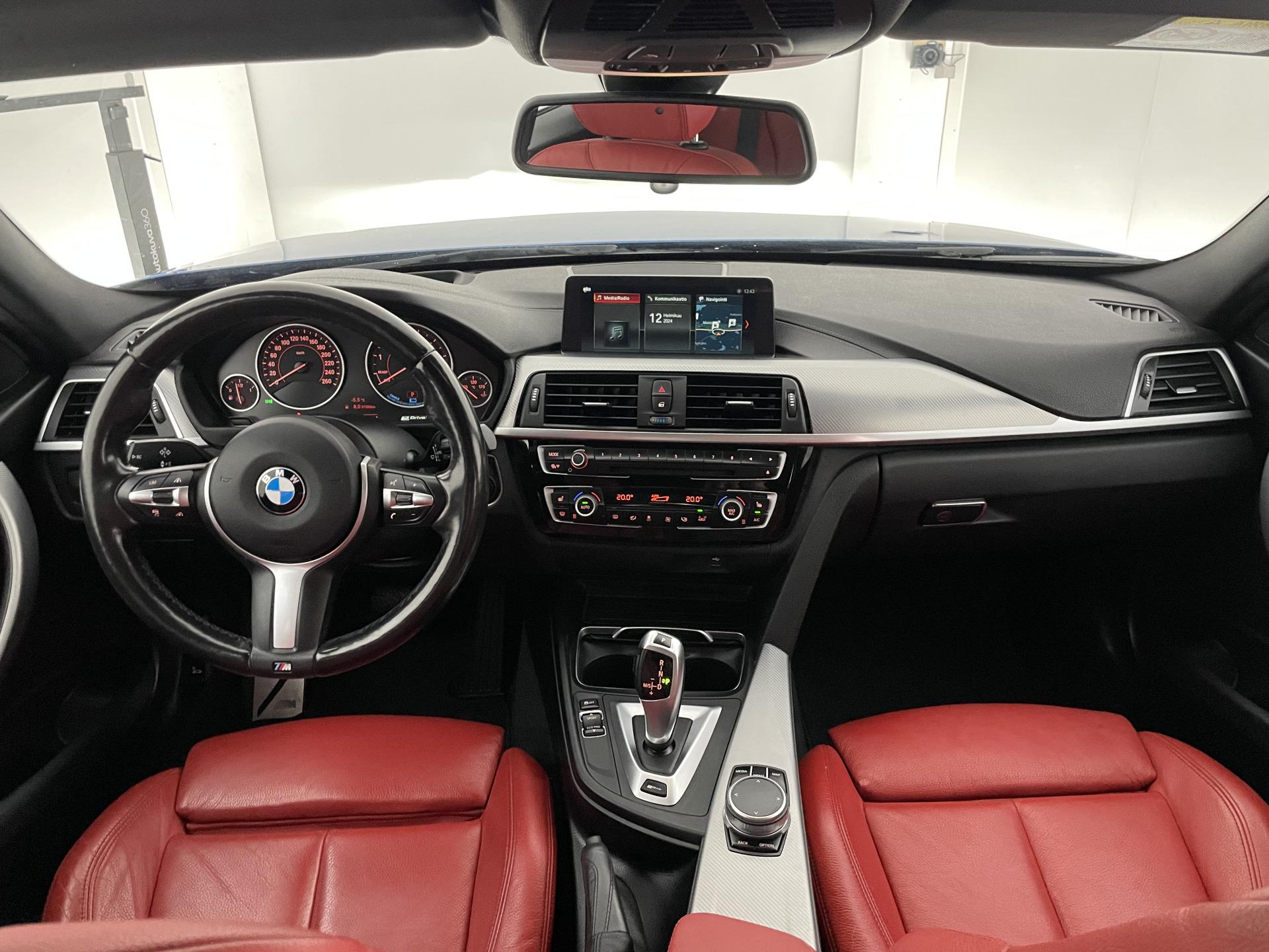 BMW 330 F30 Sedan 330e A Business M Sport ** HUD | Adapt.vak | Prof.navi | Muistipenkki| P.tutka | Comfort Access | 2x alut ** full