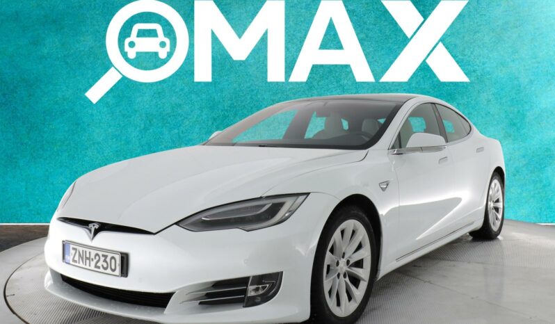 Tesla Model S Long Range AWD ** Suomi-auto | 1.omisteinen | FSD | Valkoiset nahat | 21″ turbine alut | Lasikatto **