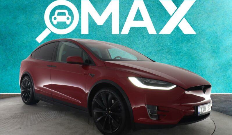 Tesla Model X 90 D ** 6-paikkainen | Akkutesti tehty | Premium Connectivity | Ilma-alusta | CCS | Navi | P.kamera |