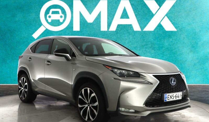 Lexus NX 300h Hybrid A AWD F Sport **2,99 % Korko! Adapt.Cruise | Lasikatto | Nahat | Keyless | Kamera | LED | Navi